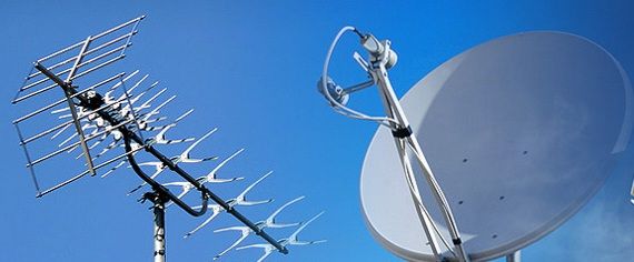 Installation of satellite dishes
